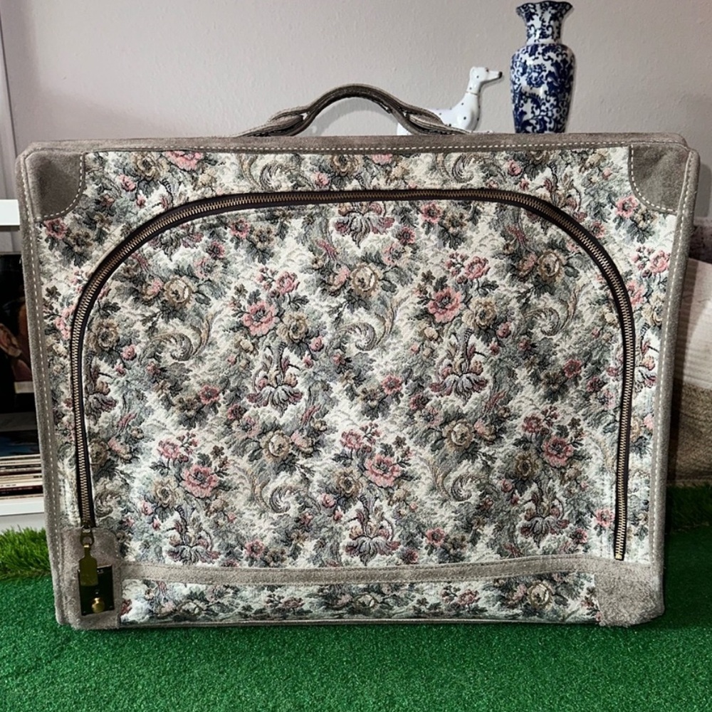Vintage French Luggage Co. Large Suitcase